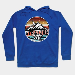 Retro Stratton Mountain Ski Hoodie